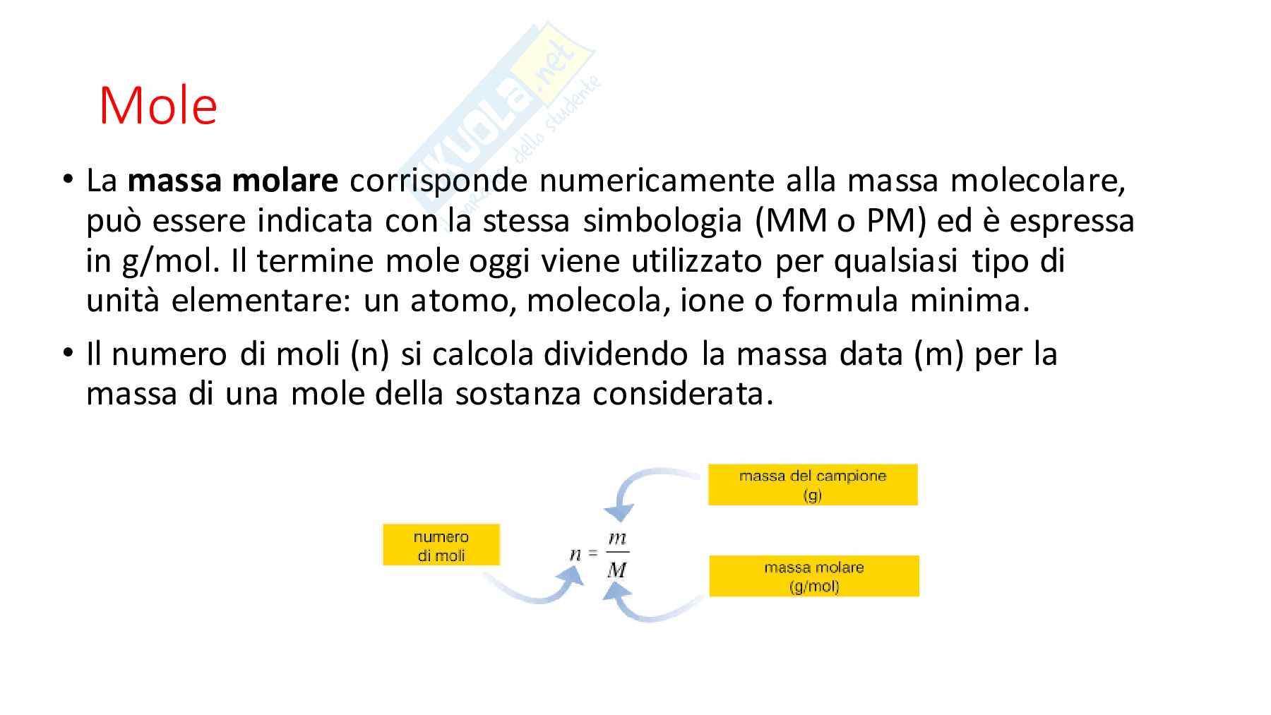Composizione della materia, ppt Pag. 21