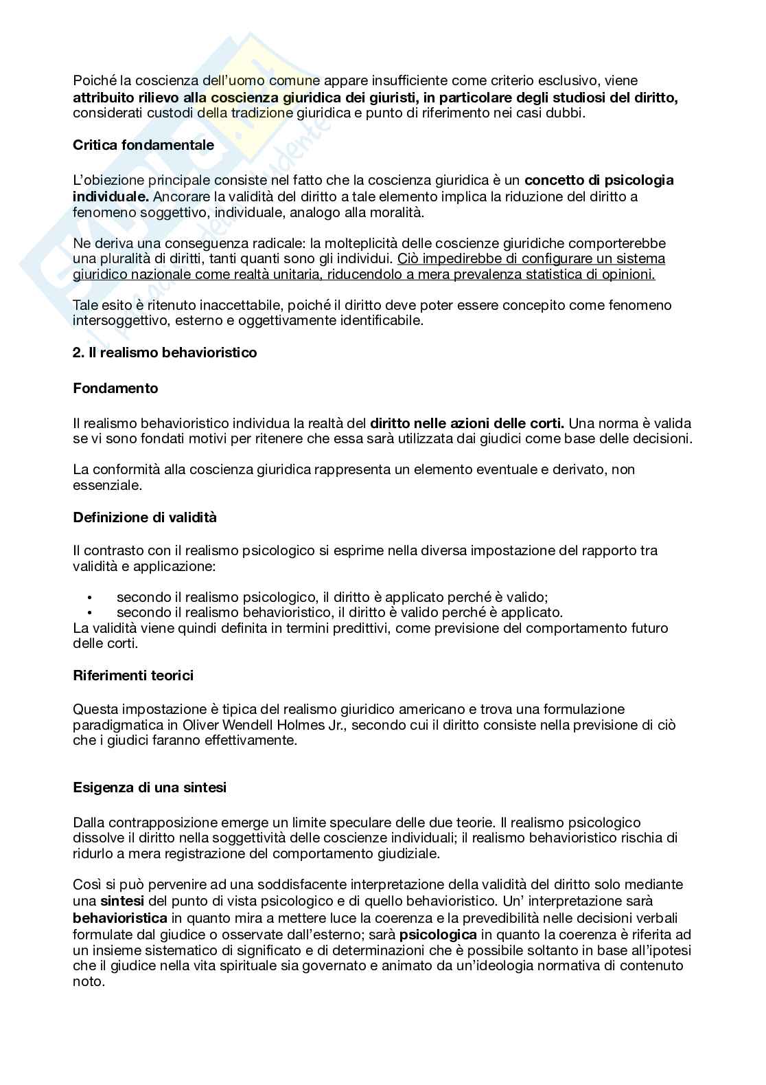 Riassunto esame Filosofia del Diritto, Prof. Re Lucia, libro consigliato Diritto e giustizia, Ross Pag. 26