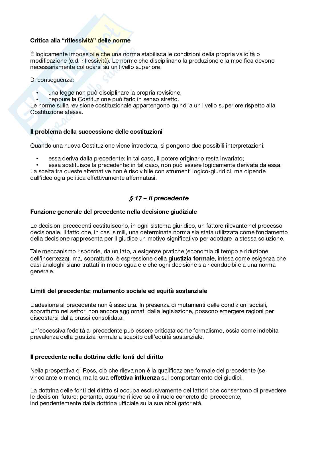 Riassunto esame Filosofia del Diritto, Prof. Re Lucia, libro consigliato Diritto e giustizia, Ross Pag. 31