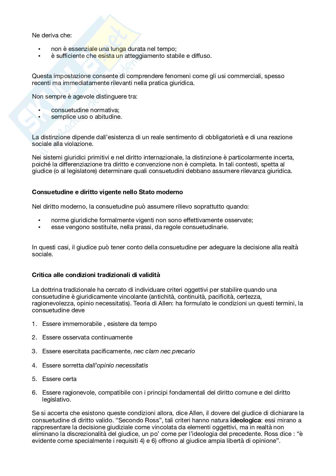 Riassunto esame Filosofia del Diritto, Prof. Re Lucia, libro consigliato Diritto e giustizia, Ross Pag. 36