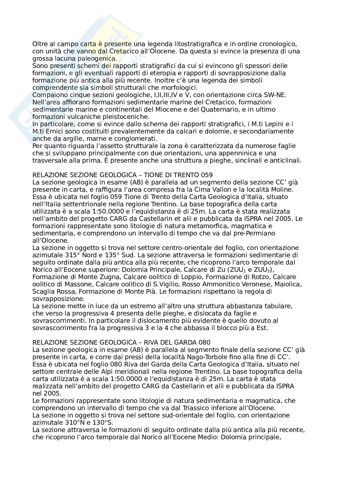 Rilevamento geologico Pag. 11