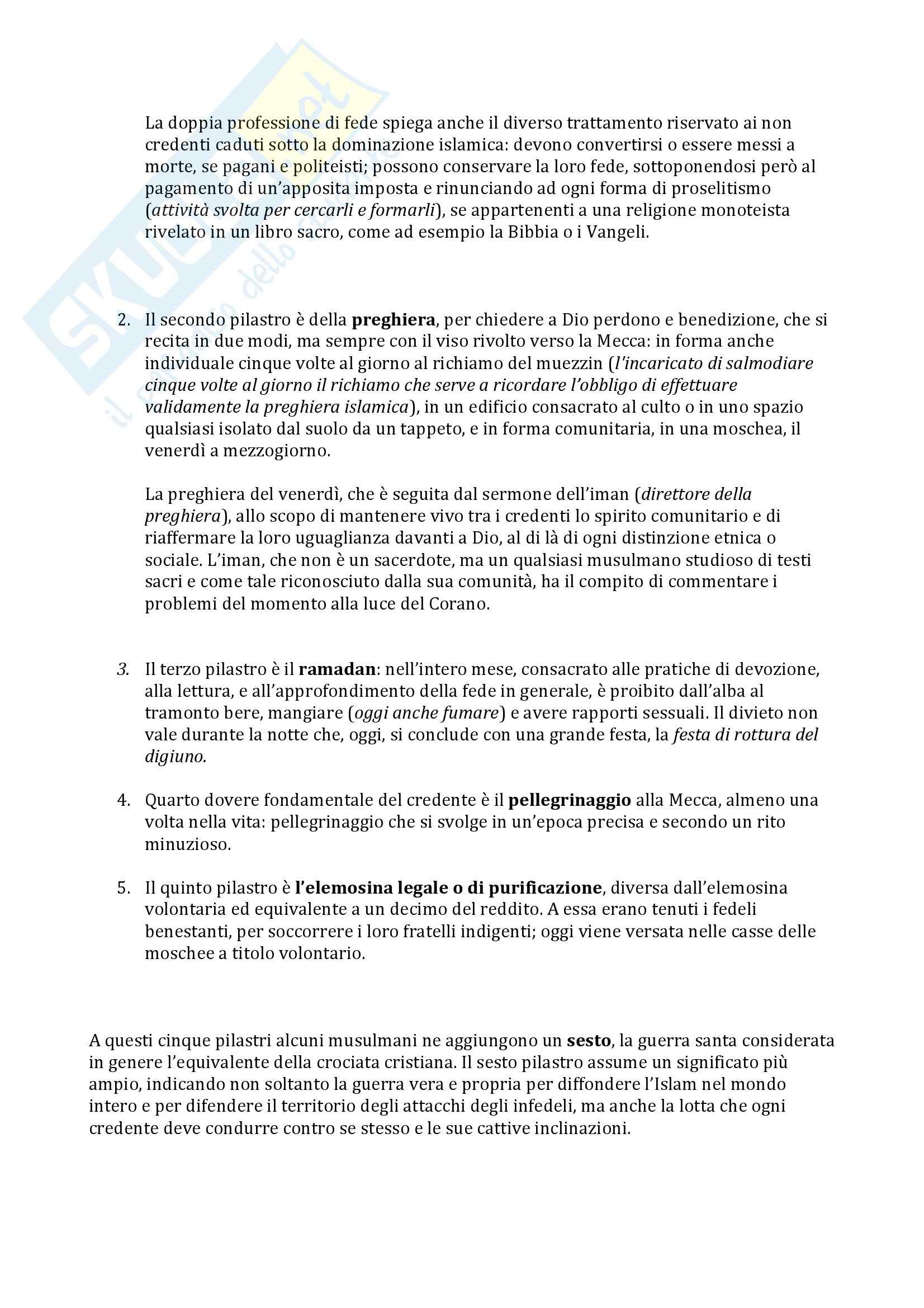 Riassunto esame Storia medievale, prof. Urso, libro consigliato Medioevo, I caratteri originali di un'età di transizione, Vitolo Pag. 21