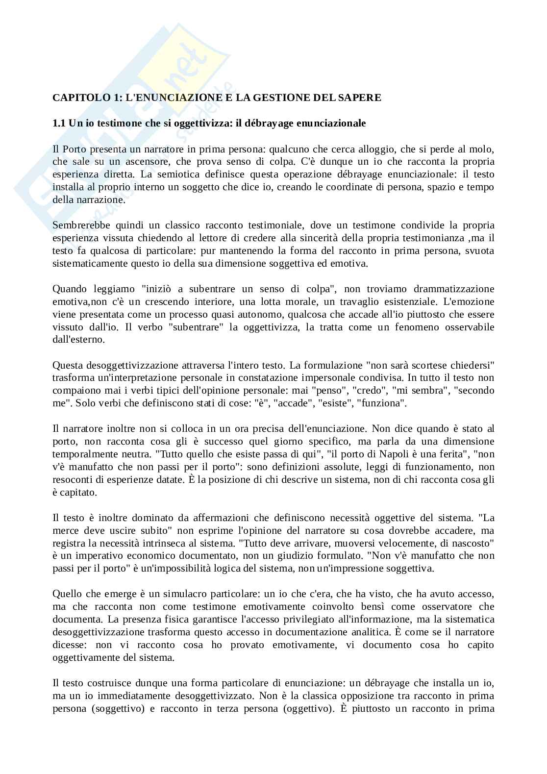 Analisi semiotica del primo di Gomorra Pag. 2