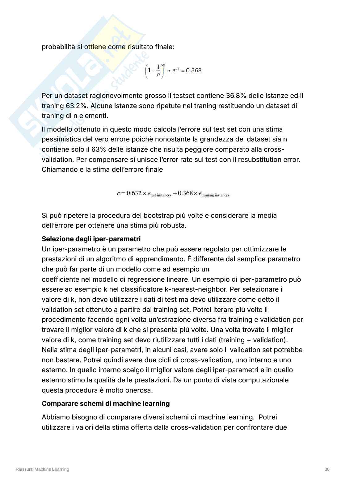 Valutazione delle prestazioni degli algoritmi Pag. 6