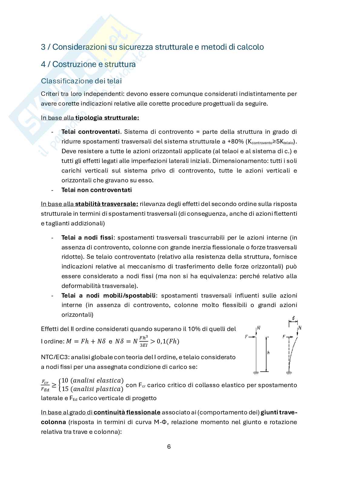 Progettazione di strutture in acciaio - Domande prima parte Pag. 6