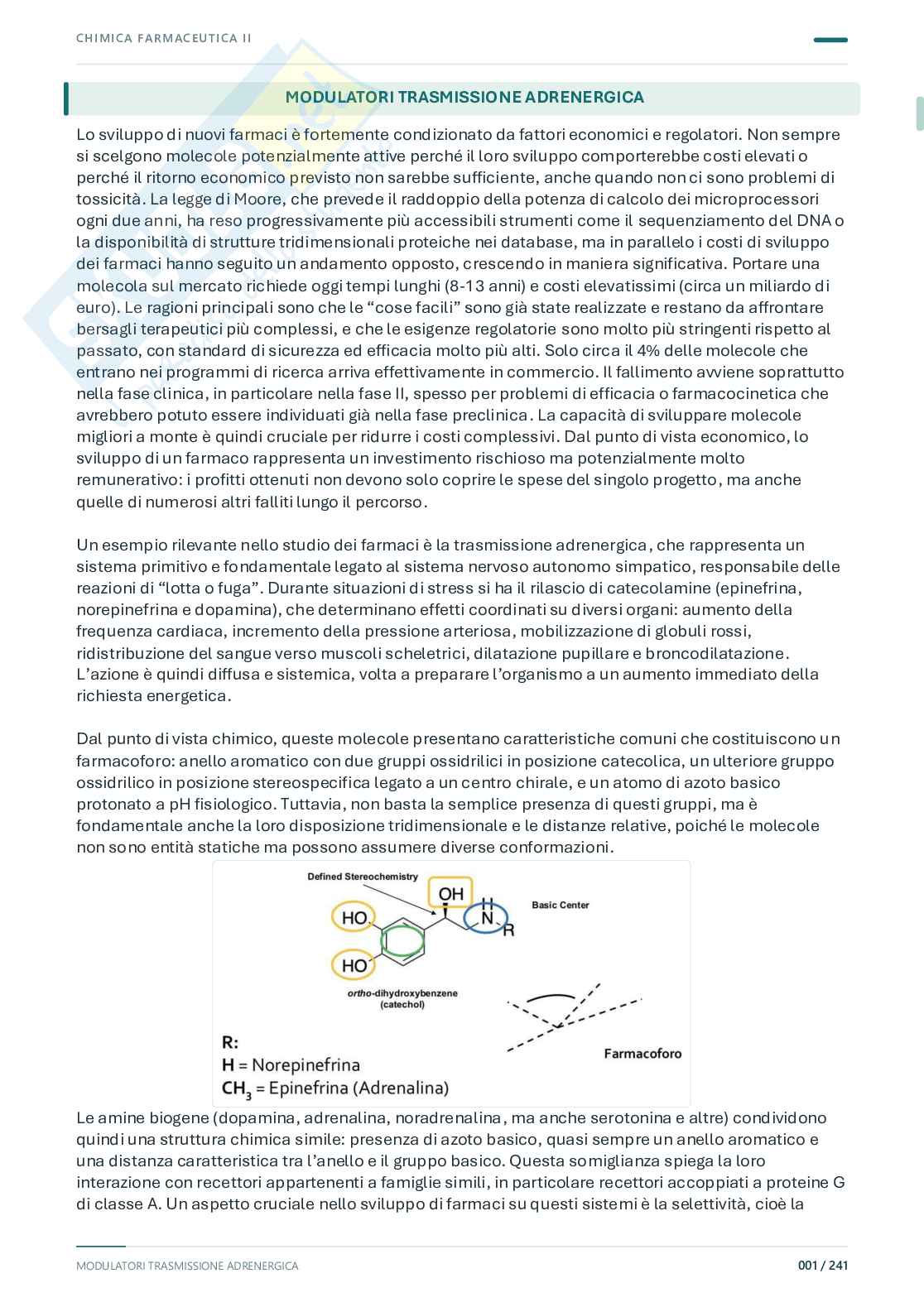Chimica farmaceutica e tossicologica 2 – Prima parte, 2025/2026 Pag. 2