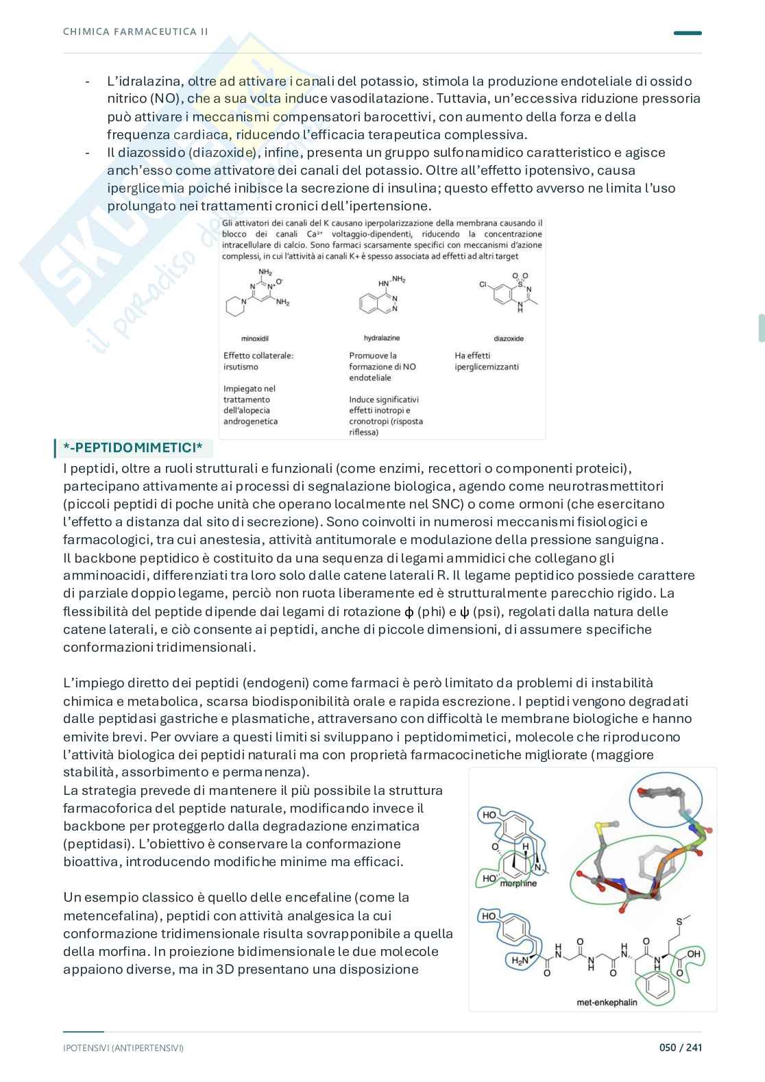 Chimica farmaceutica e tossicologica 2 – Prima parte, 2025/2026 Pag. 51