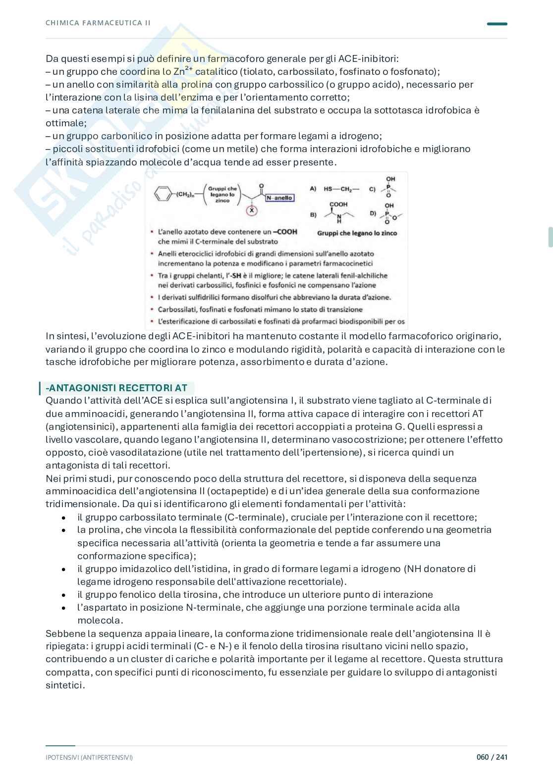 Chimica farmaceutica e tossicologica 2 – Prima parte, 2025/2026 Pag. 61