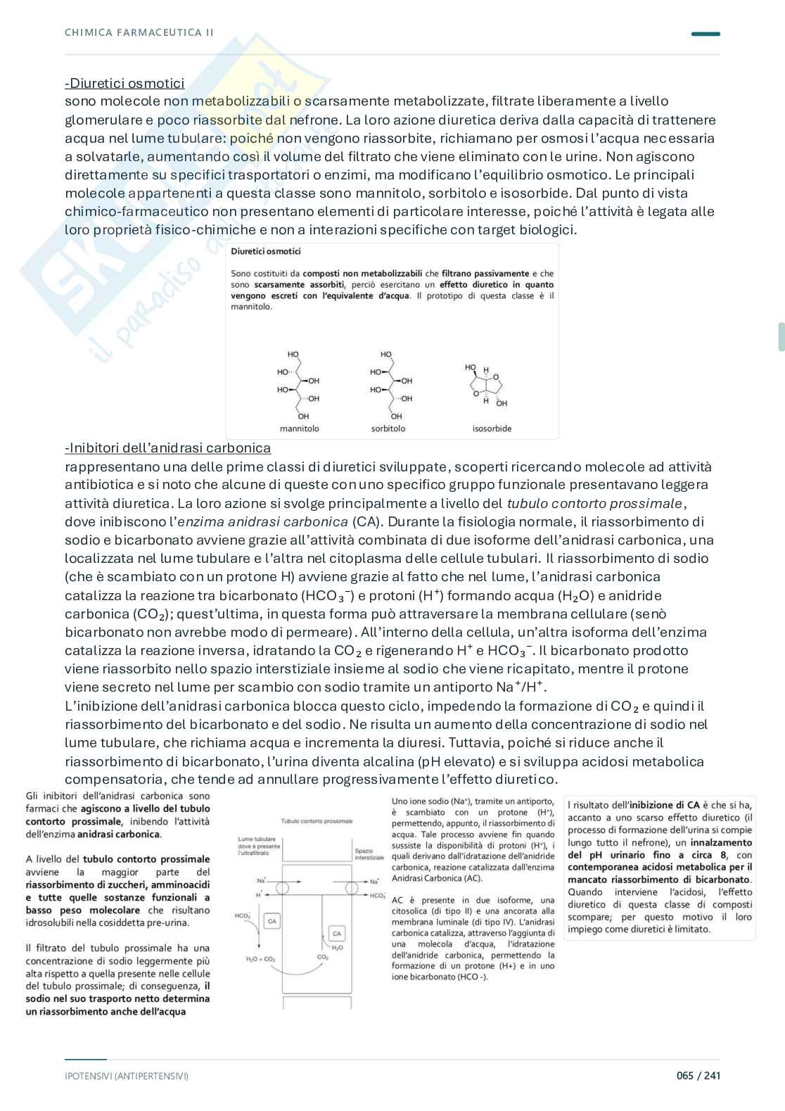 Chimica farmaceutica e tossicologica 2 – Prima parte, 2025/2026 Pag. 66