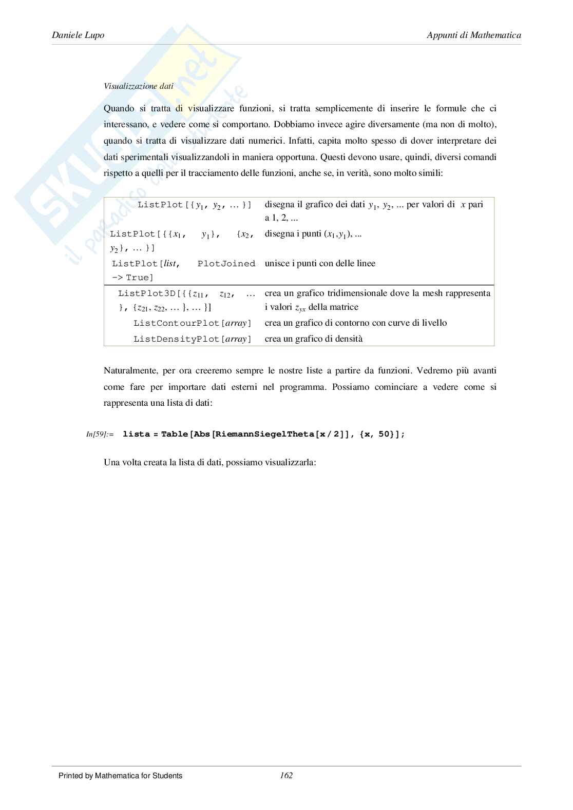 Manuale di Mathematica 05 Pag. 41