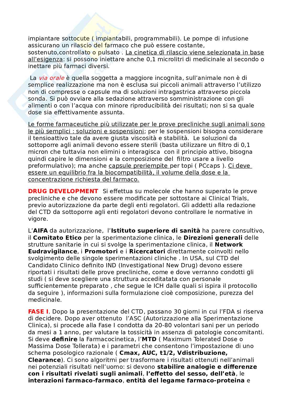 Appunti di lezione di Chimica farmaceutica applicata  Pag. 6