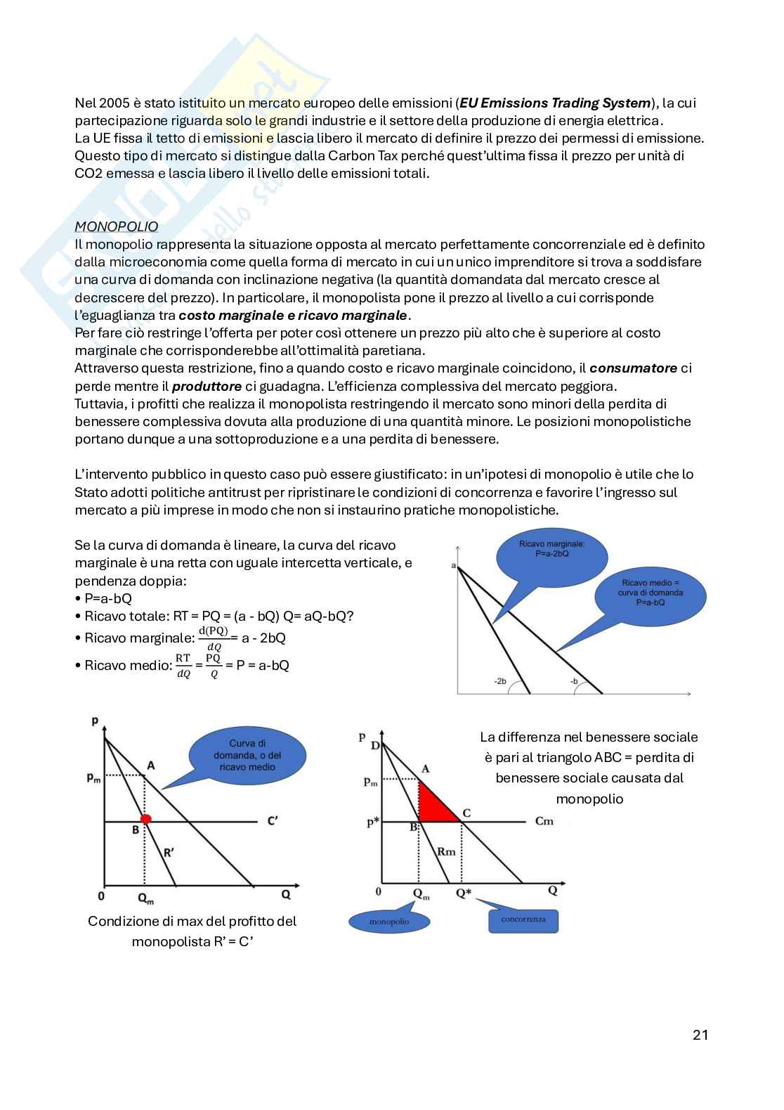 Scienze delle finanze  Pag. 21