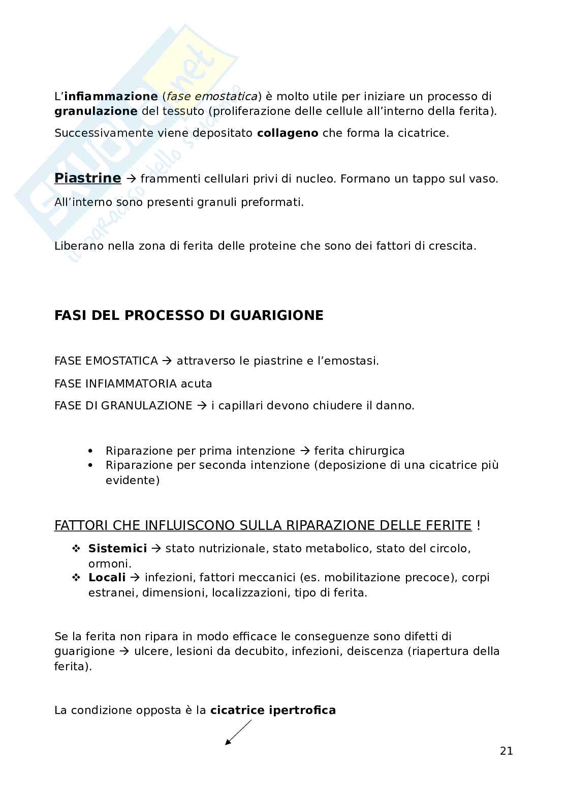 Fisiopatologia applicata all'infermieristica: patologia generale Pag. 21