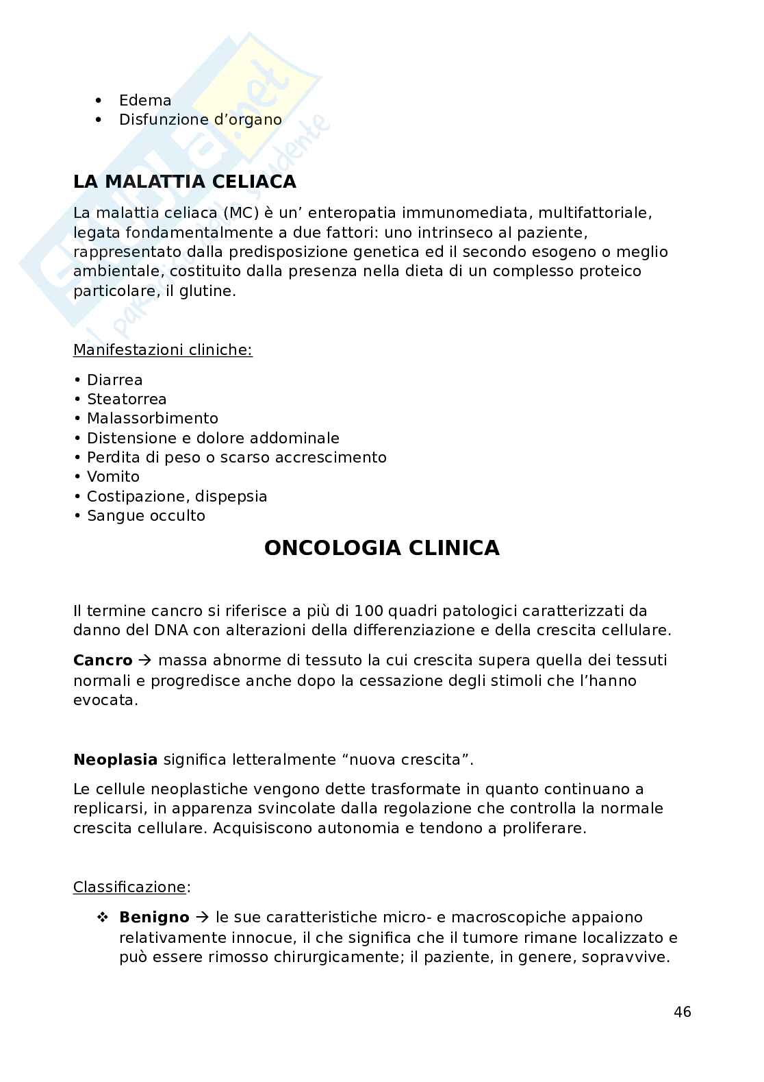 Fisiopatologia applicata all'infermieristica: patologia generale Pag. 46