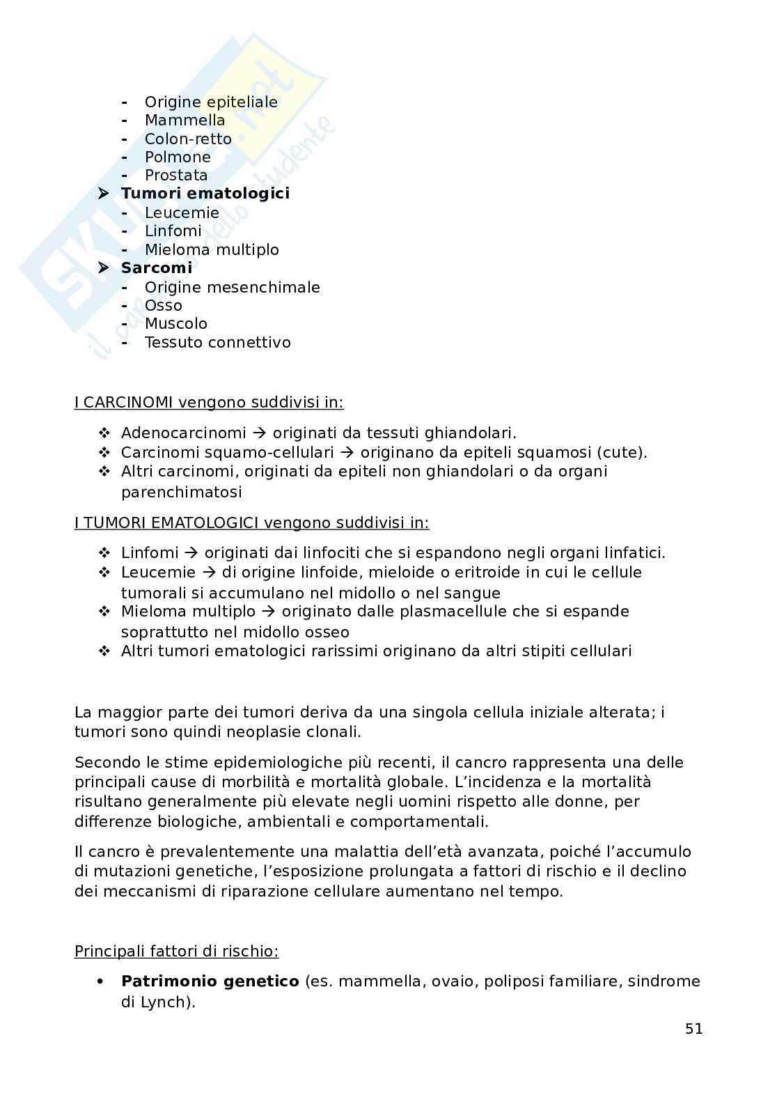 Fisiopatologia applicata all'infermieristica: patologia generale Pag. 51