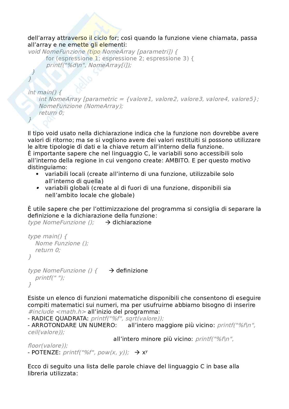 Informatica A - Appunti e integrazioni con il libro Pag. 11