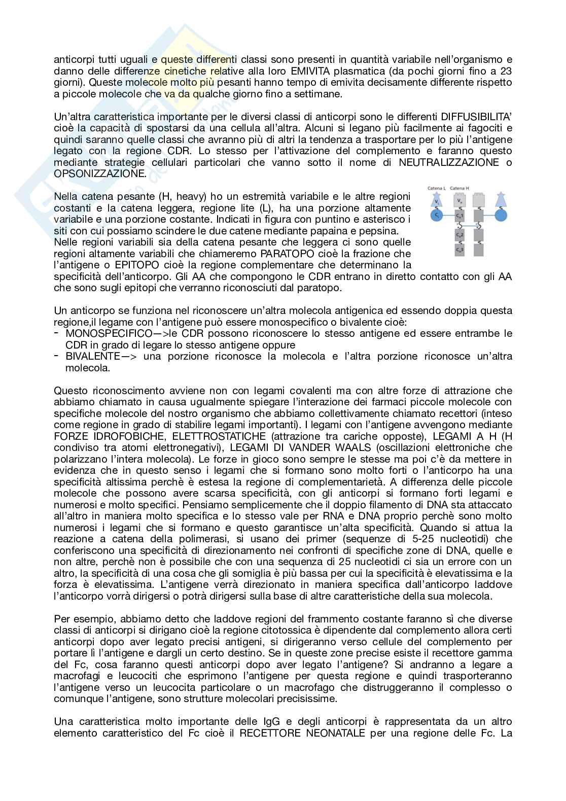 Farmacologia dei farmaci biotecnologici - parte 1 Pag. 26