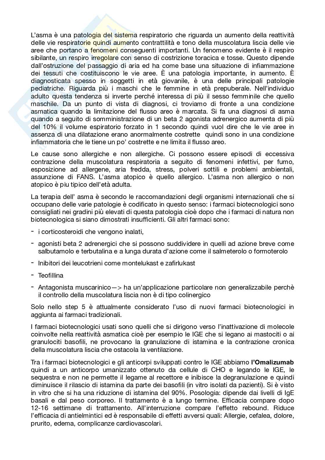Farmacologia dei farmaci biotecnologici - parte 1 Pag. 51
