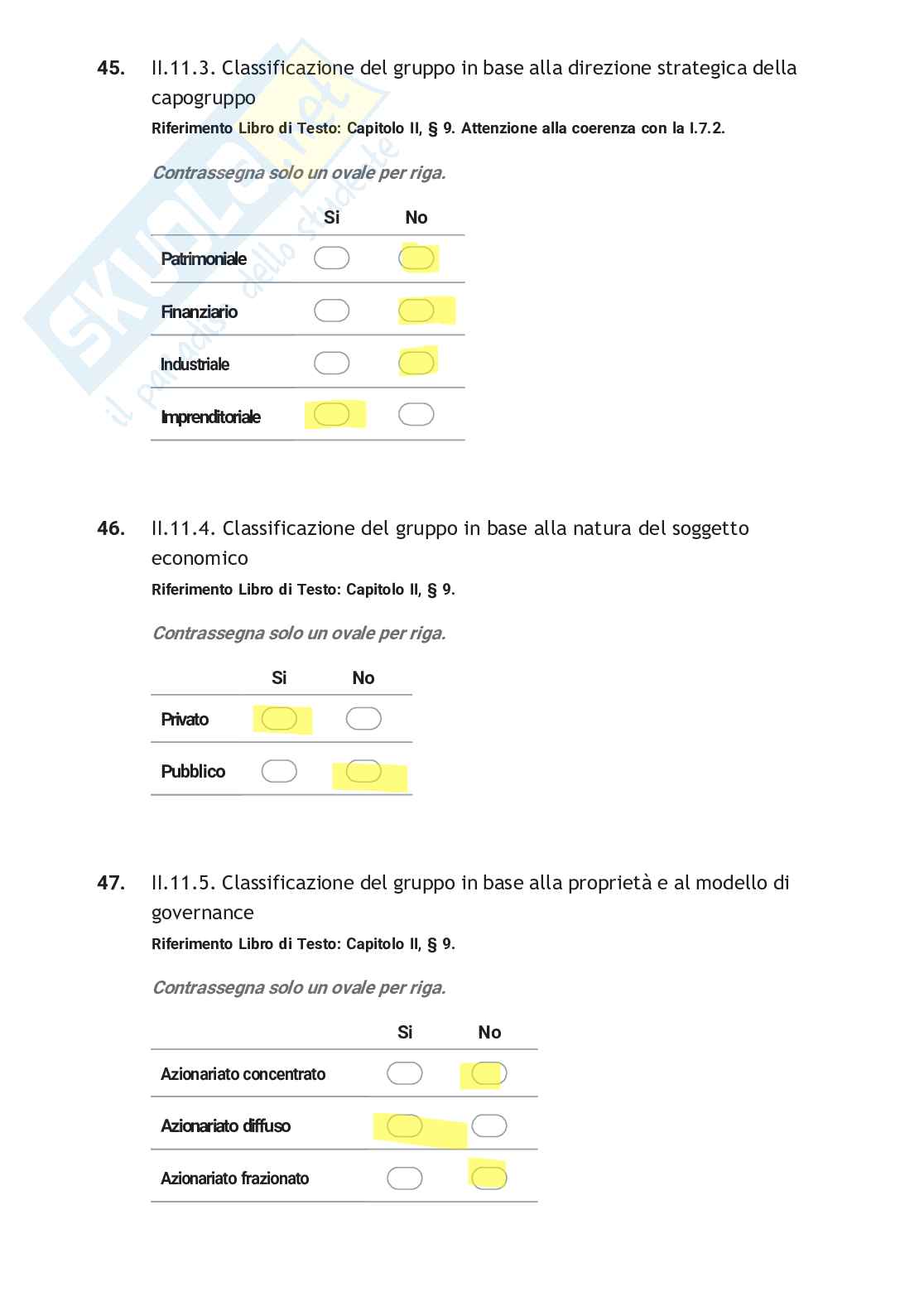 Economia dei gruppi Pag. 26