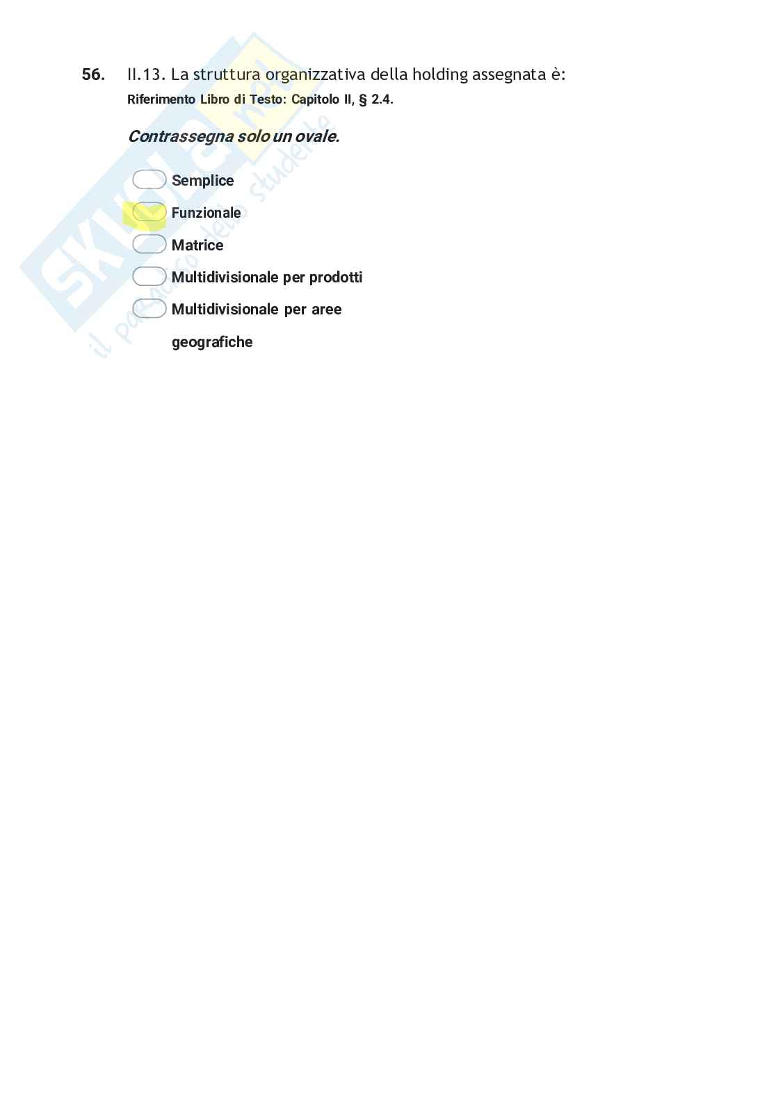 Economia dei gruppi Pag. 31
