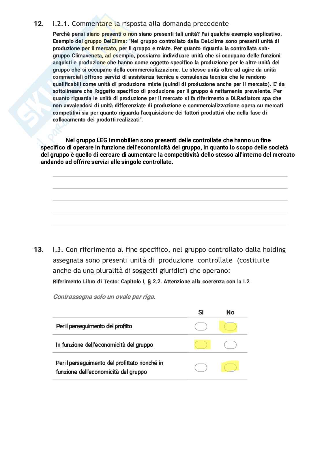 Economia dei gruppi Pag. 6
