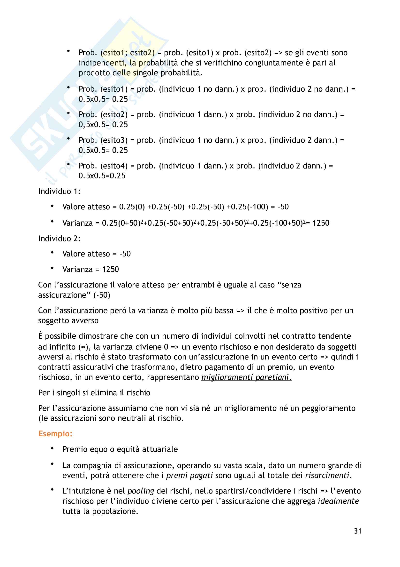 Economia pubblica, appunti non rielaborati Pag. 31