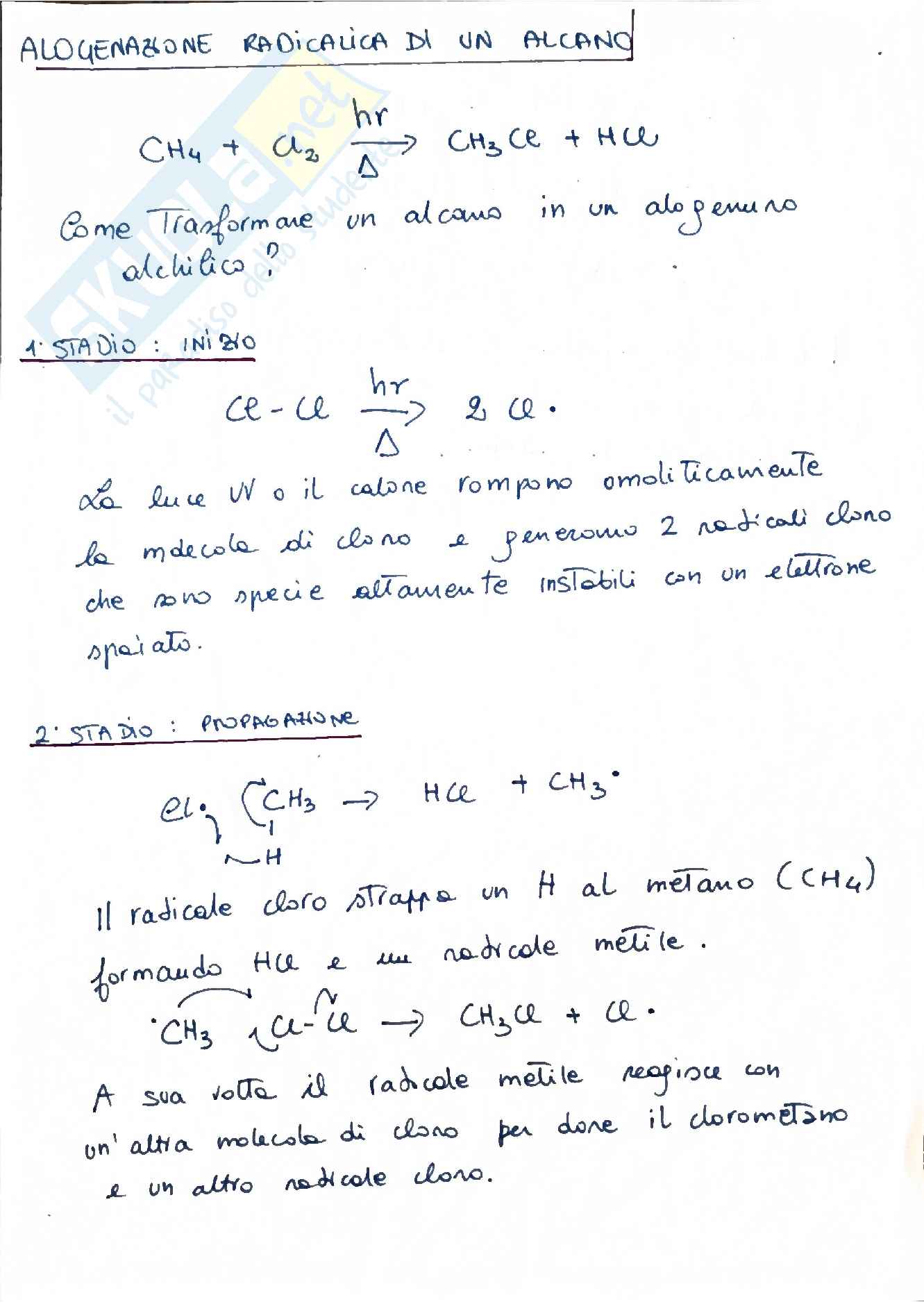 Meccanismi di reazione degli alcheni Pag. 2