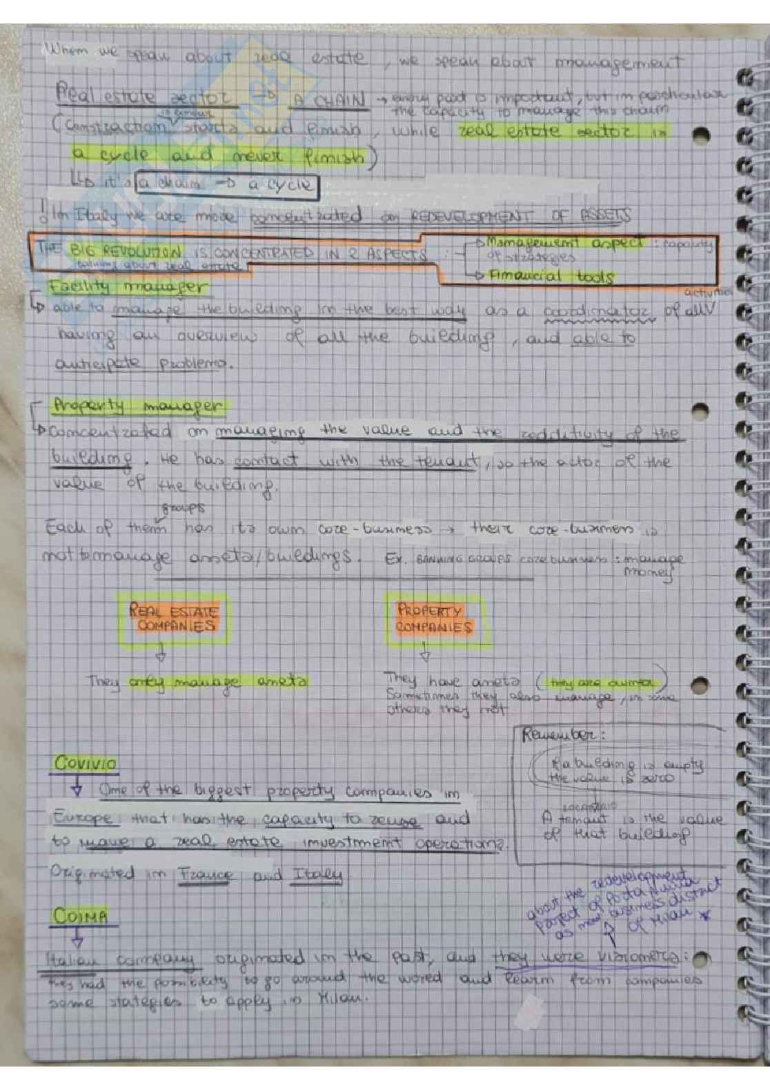 Appunti di Financial Management of Real Estate Transactions + Project Management Pag. 2