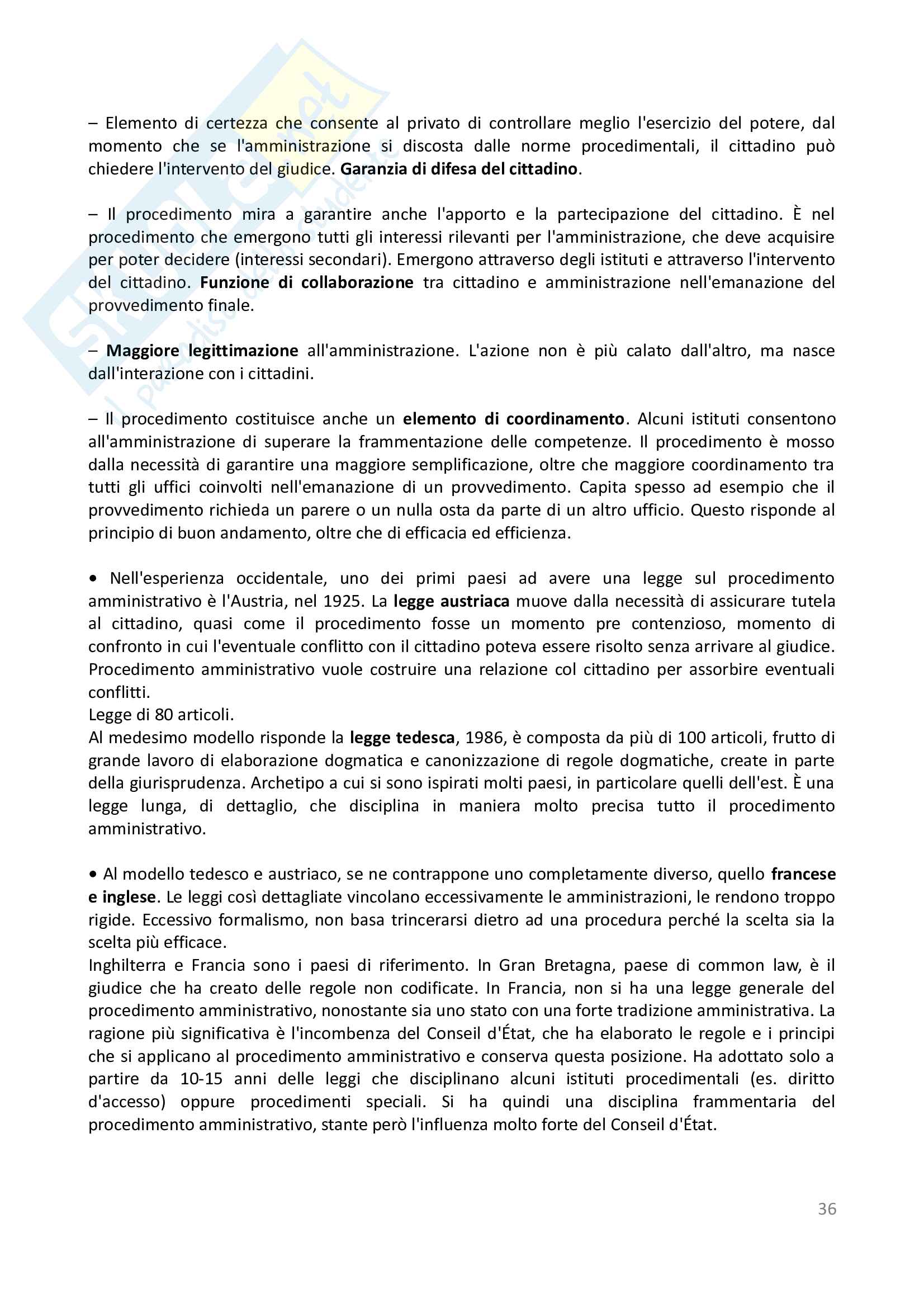 Appunti - Diritto amministrativo Pag. 36