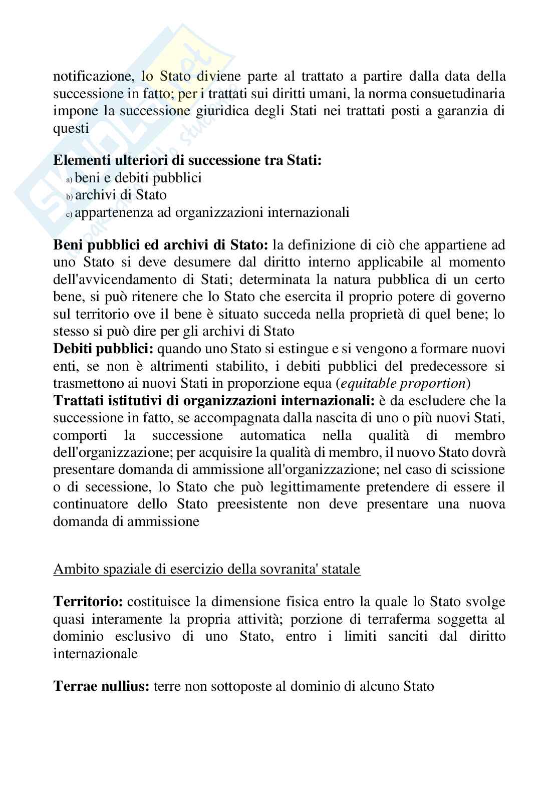 Diritto internazionale Pag. 11