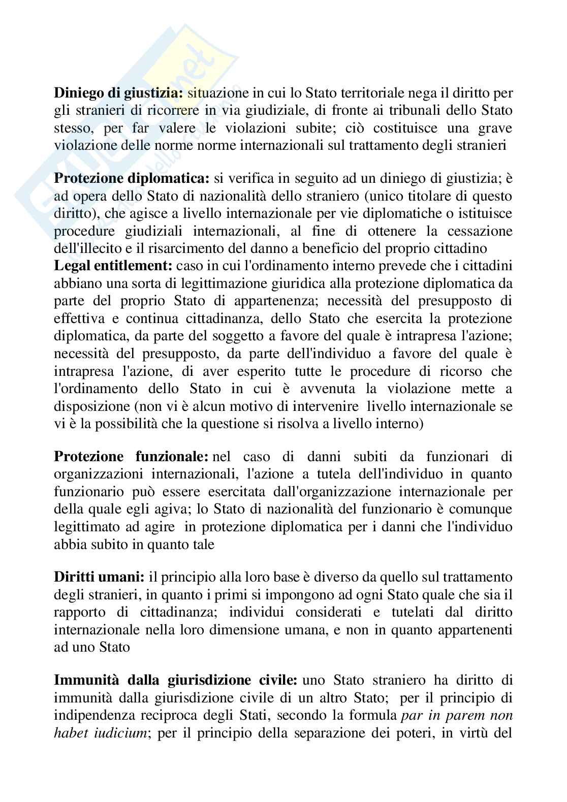 Diritto internazionale Pag. 16