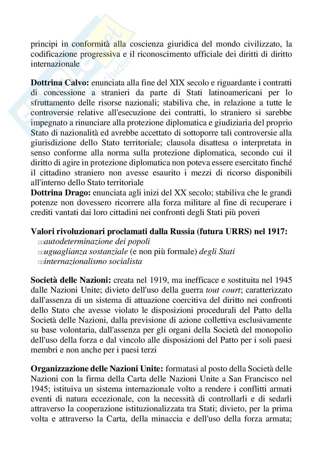 Diritto internazionale Pag. 6
