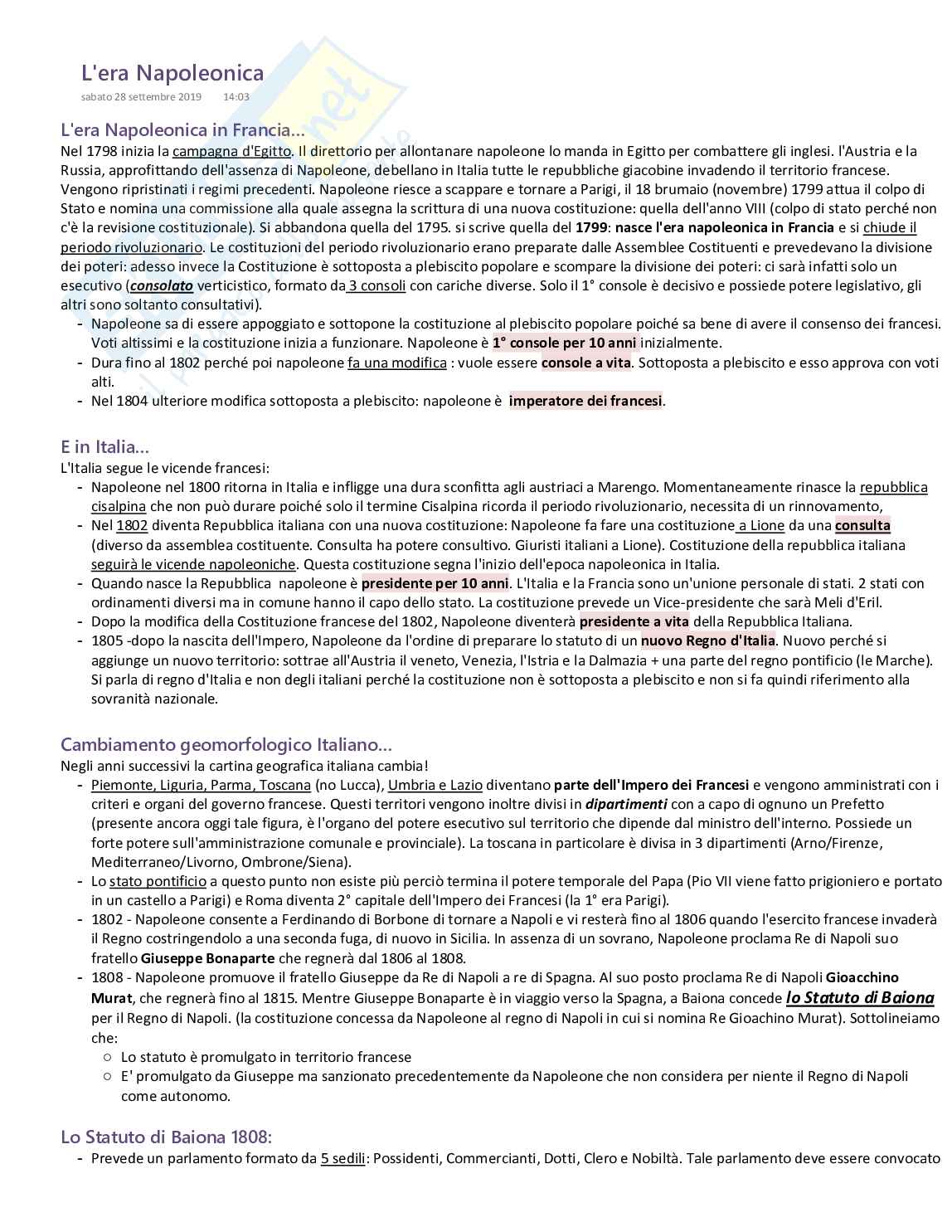 Storia delle Istituzioni politiche Pag. 11