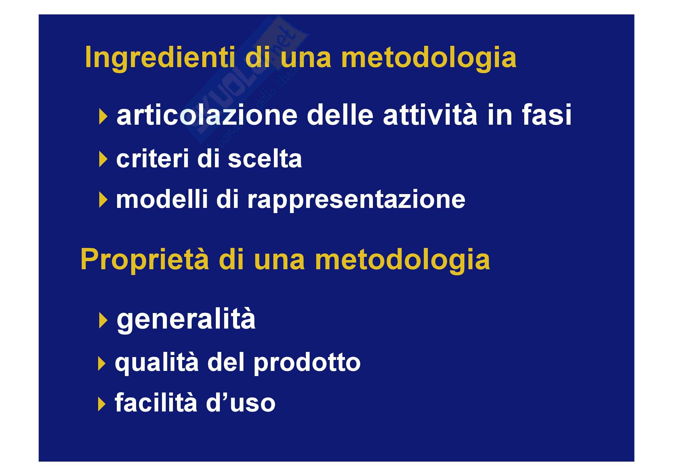Gestione dati e archivi - progettazione di basi di dati / metodologie e modelli Pag. 11