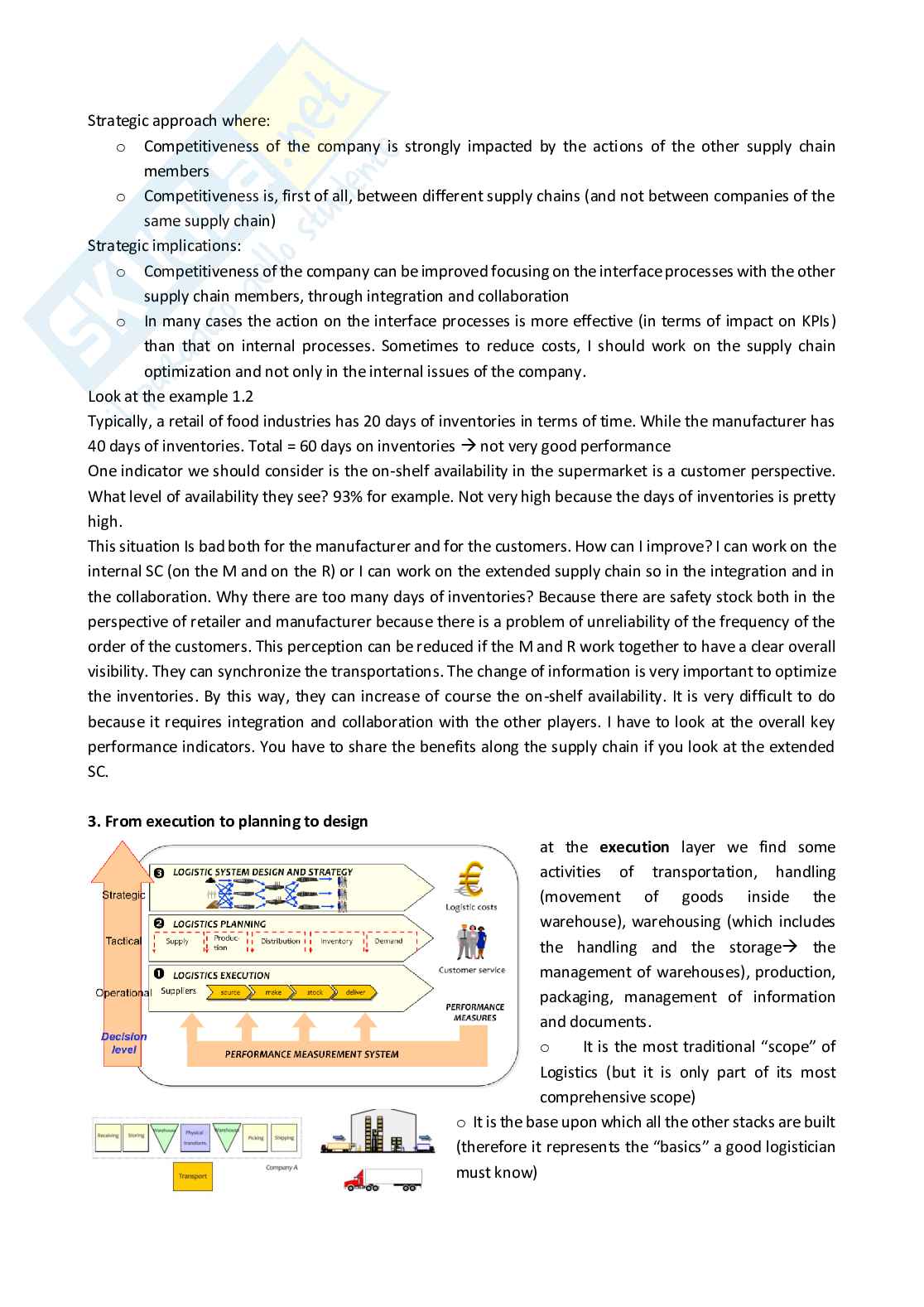 Logistics management Pag. 2