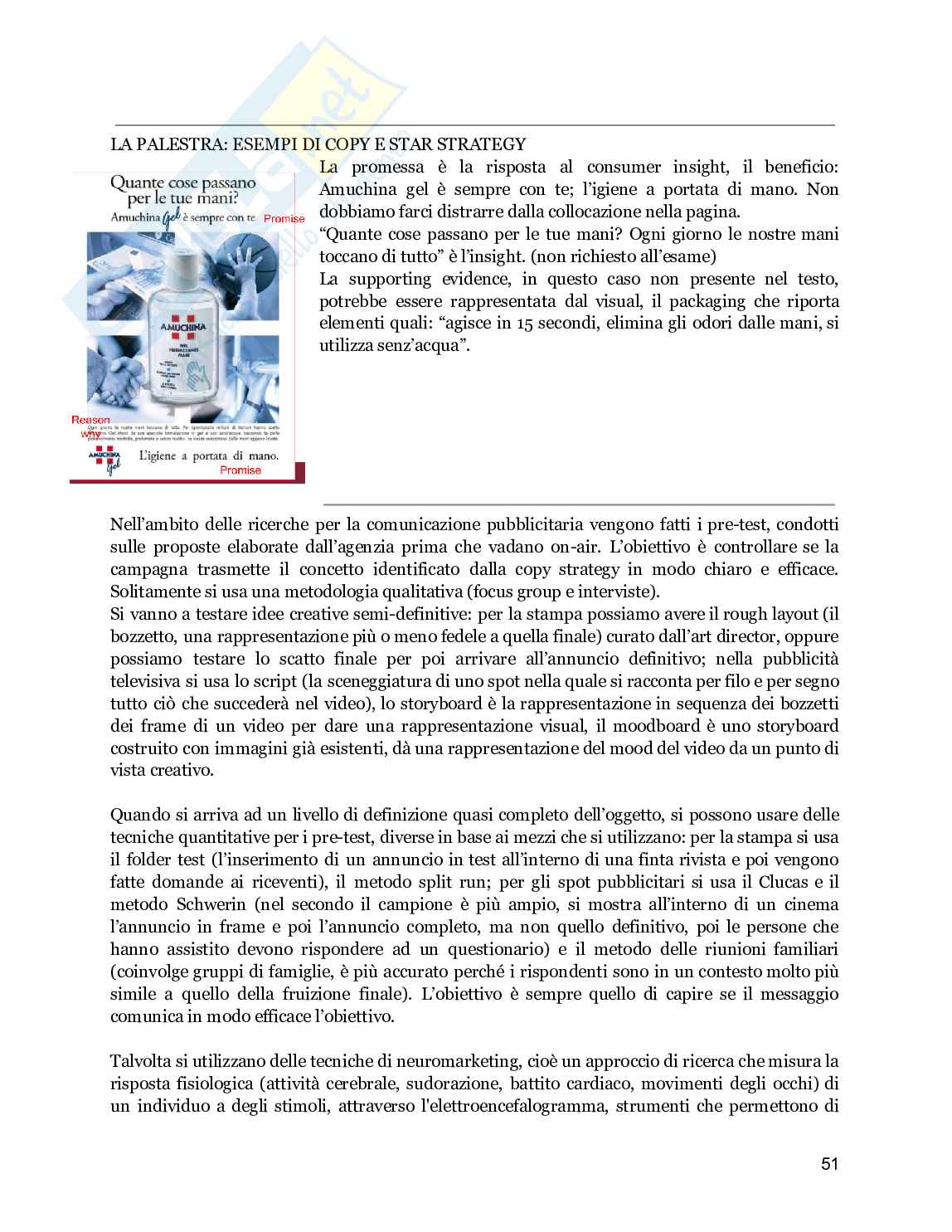 Riassunto esame Corporate and marketing communication, Prof. Ceccotti Federica, libro consigliato Impresa e comunicazione, Pastore, Vernuccio Pag. 51