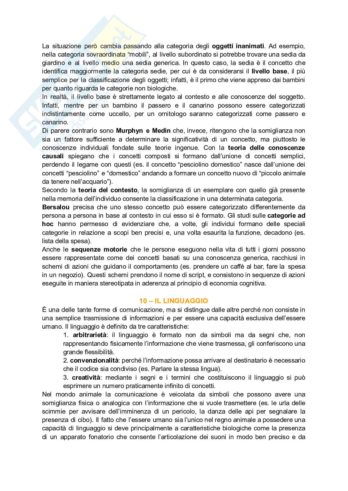 Psicologia cognitiva Pag. 21