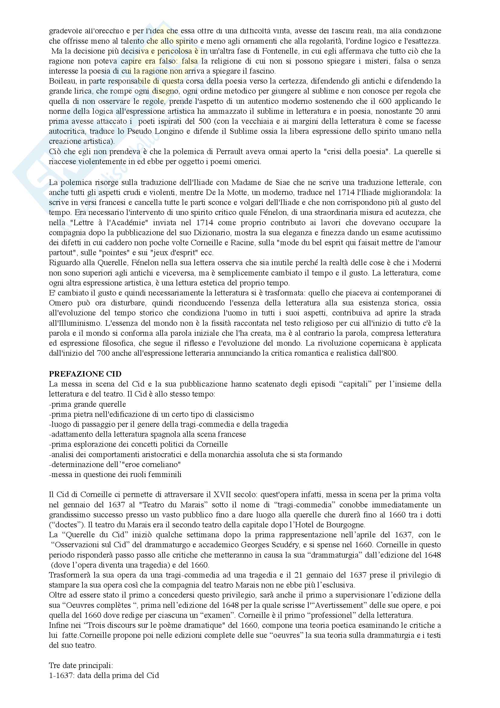Riassunto per l'esame di Letteratura Francese prof. Cordiner Pag. 36