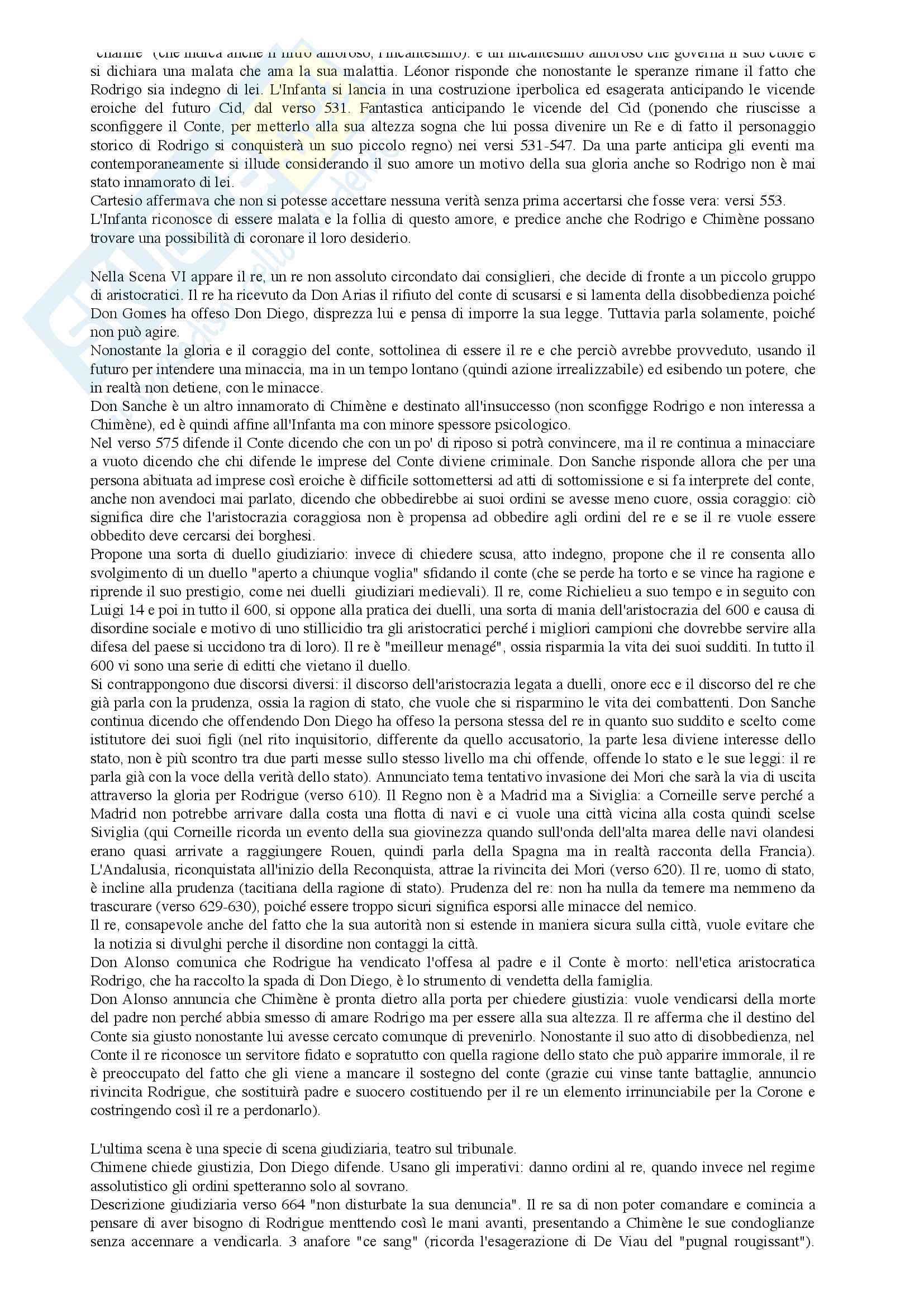 Riassunto per l'esame di Letteratura Francese prof. Cordiner Pag. 46