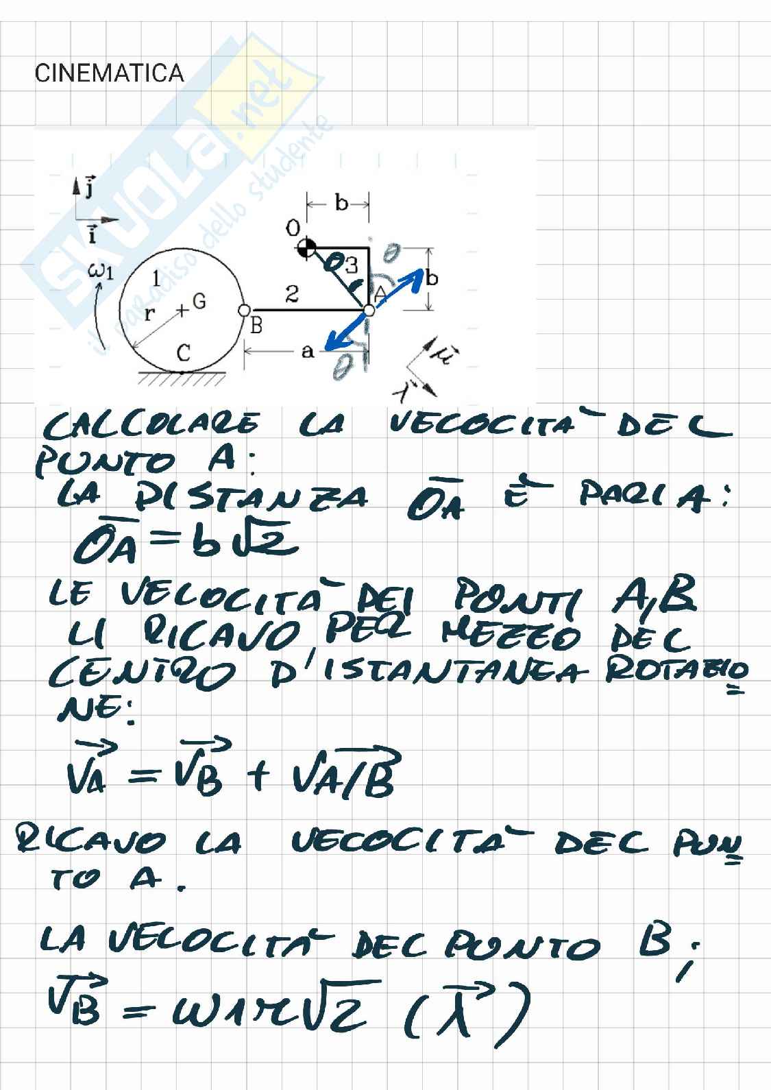 Temi esame svolti Meccanica applicata alle macchine Pag. 1