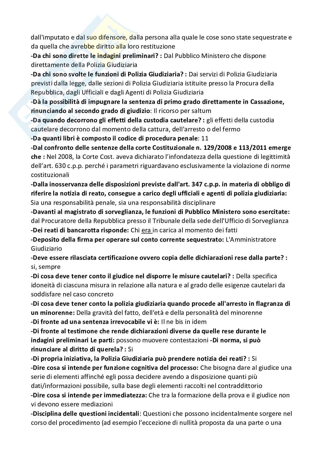 Paniere nuovo (2026) di Diritto procedura penale  Pag. 16