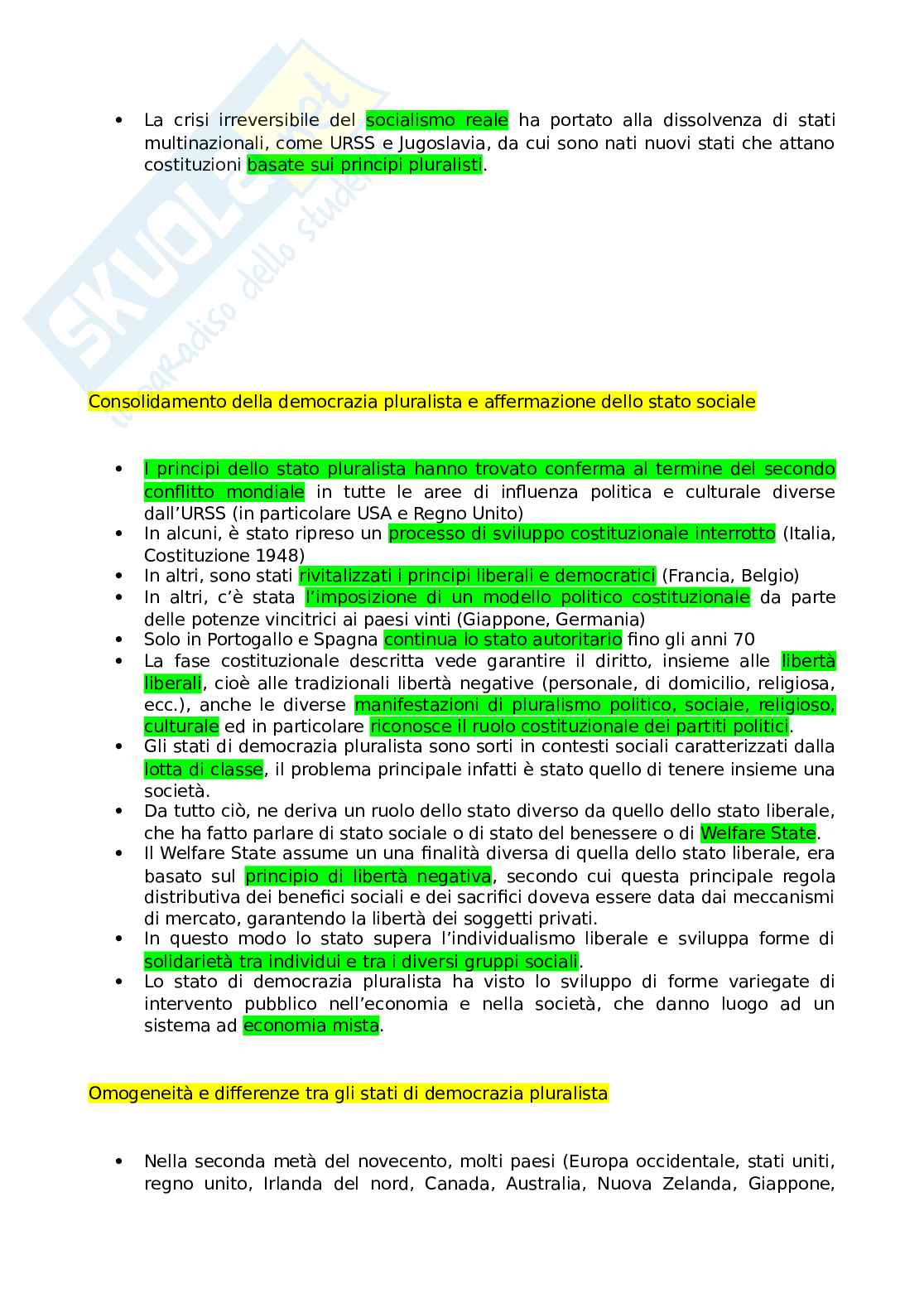 Appunti di Istituzioni di diritto pubblico  Pag. 6