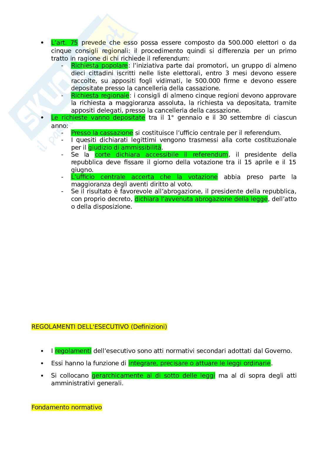 Appunti di Istituzioni di diritto pubblico  Pag. 71