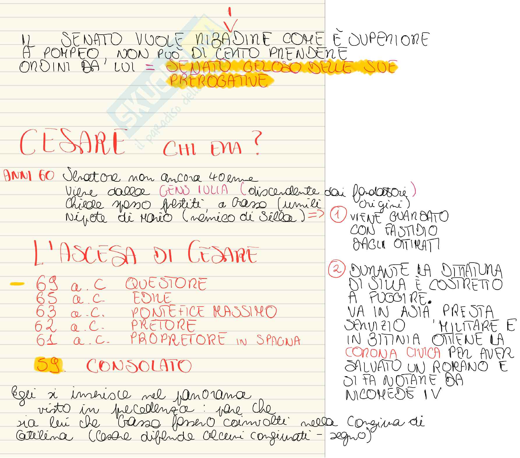 Riassunto esame Storia romana, Prof. Porena Pierfrancesco, libro consigliato Stona romana, Geraci Pag. 2