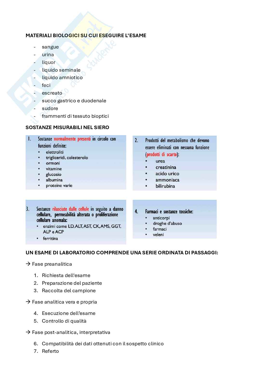 Patologia clinica Pag. 2