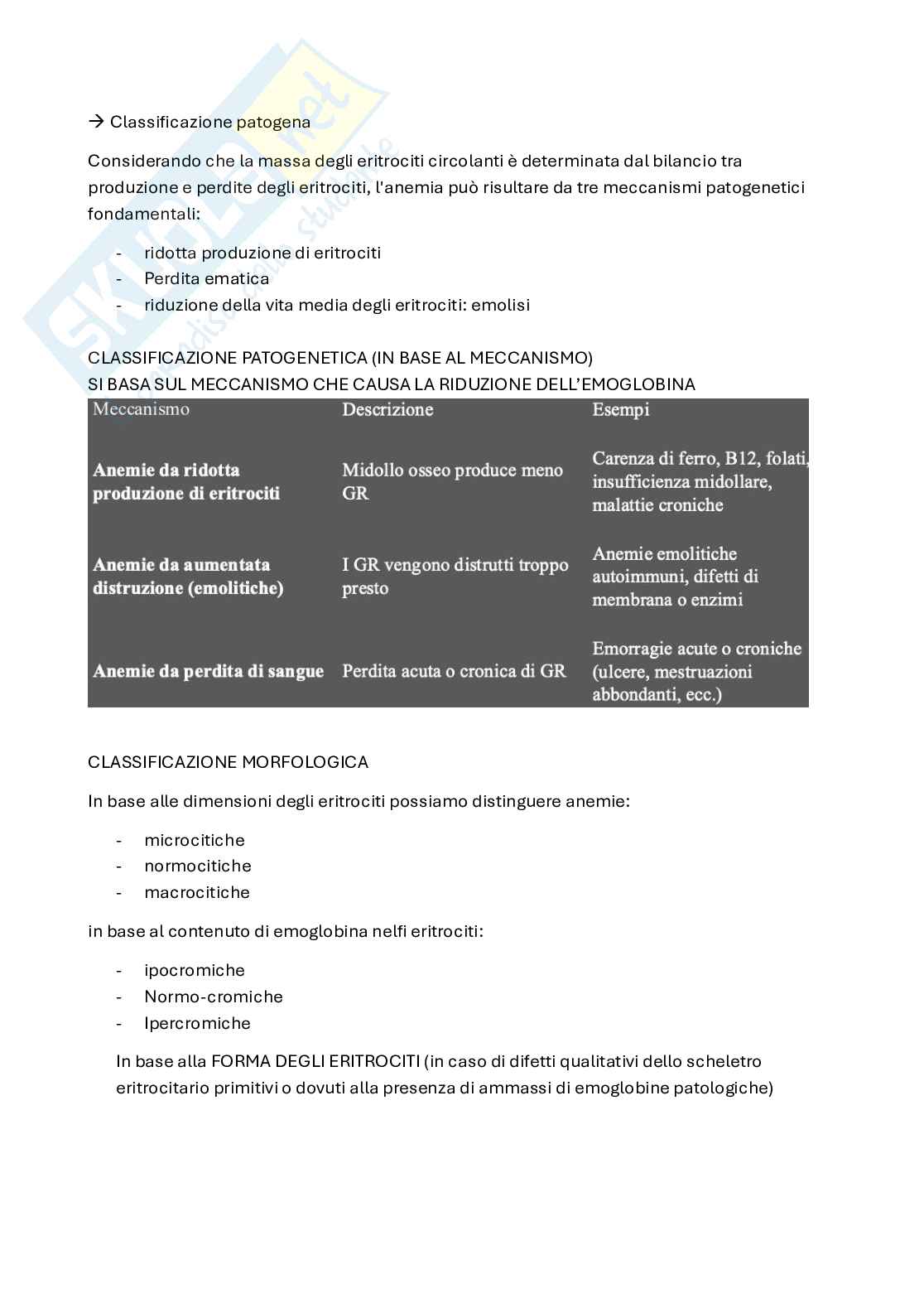 Patologia clinica Pag. 51