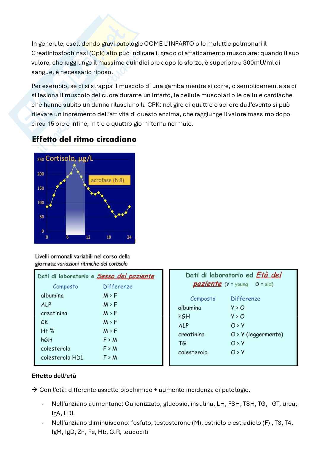Patologia clinica Pag. 6