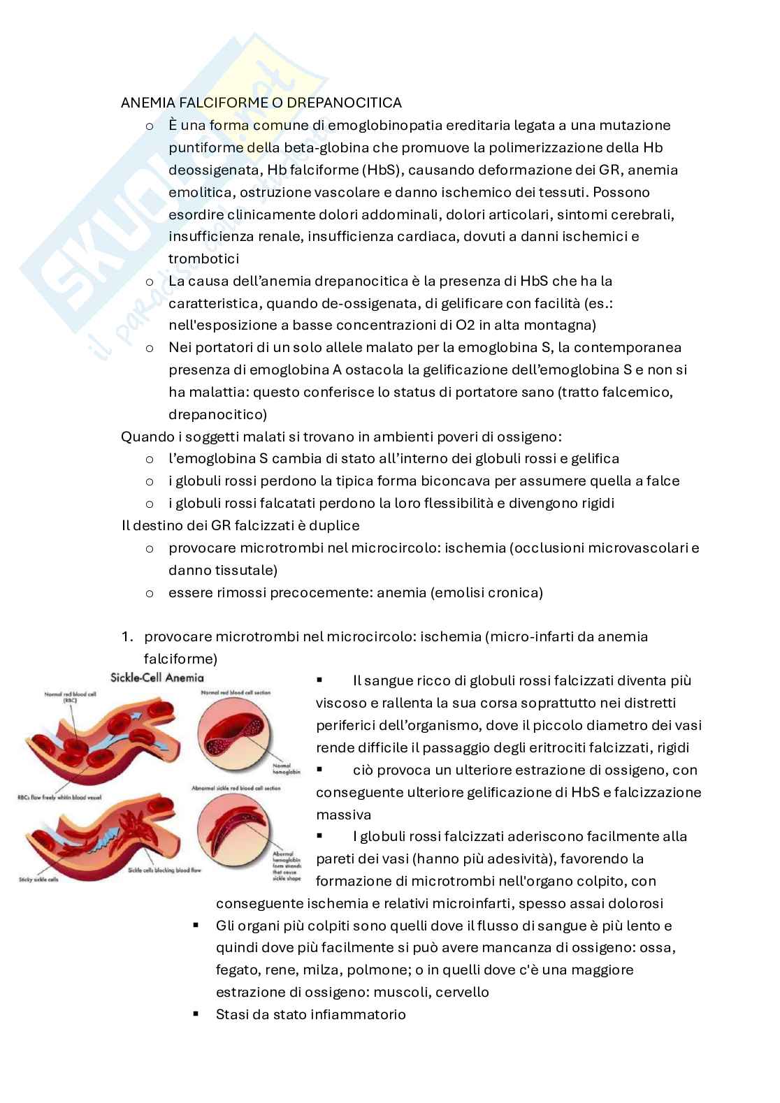 Patologia clinica Pag. 61