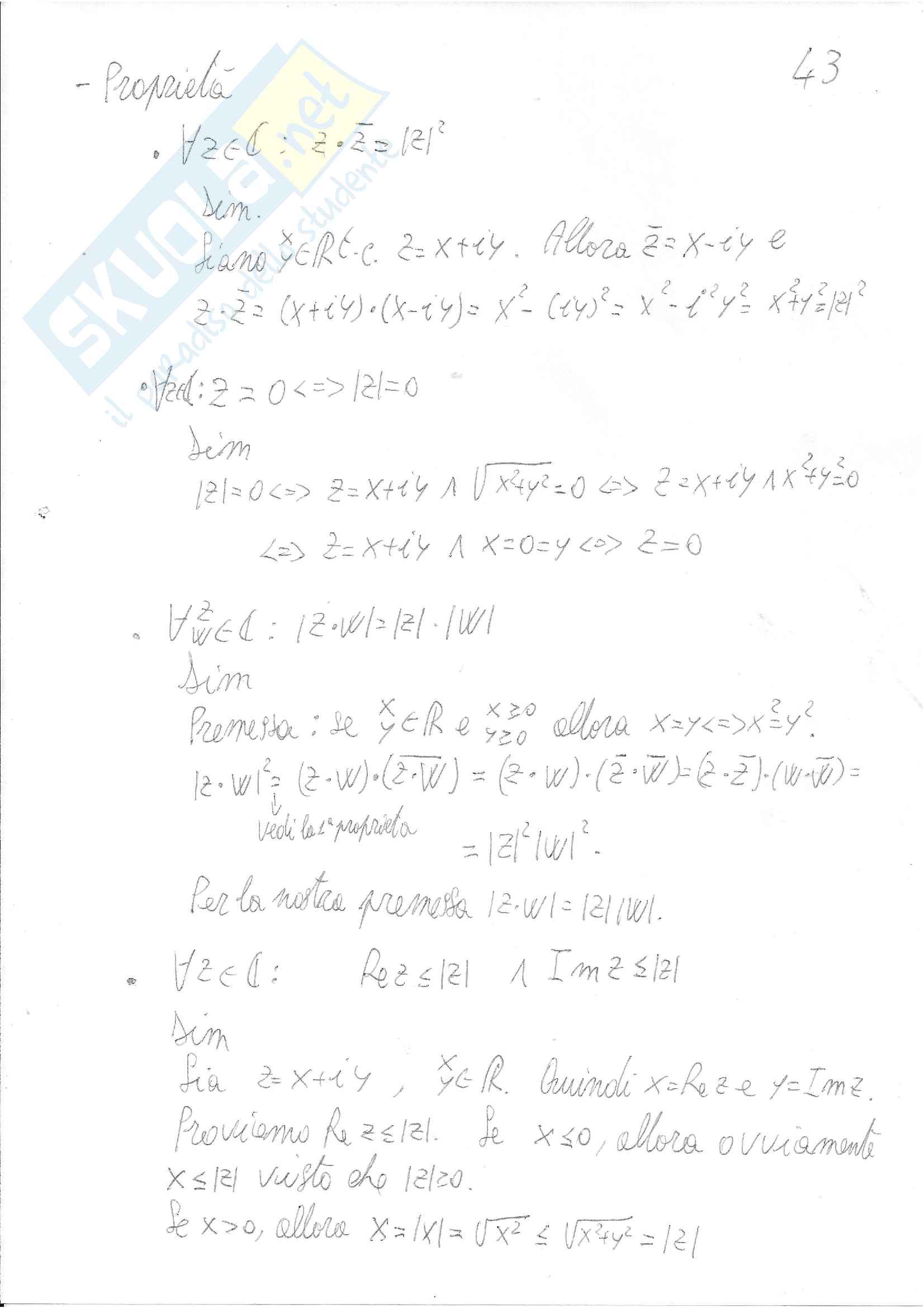 Analisi Matematica Pag. 21