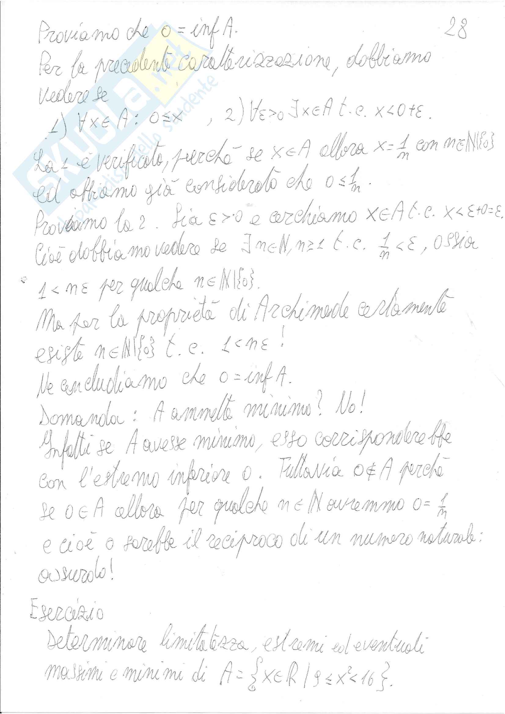 Analisi Matematica Pag. 6